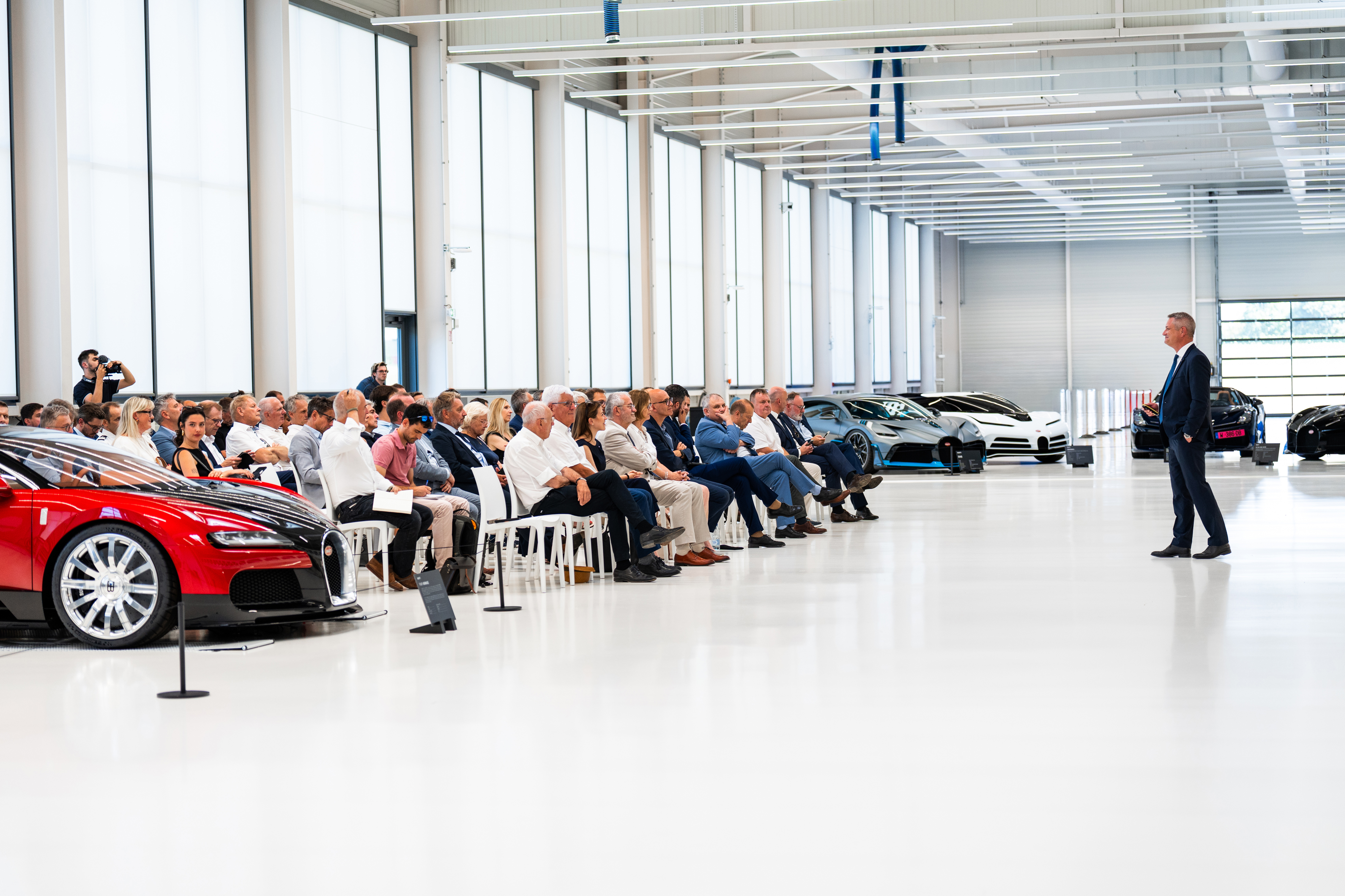 Inauguration Bugatti La Manufacture, Molsheim, July 2 2026.